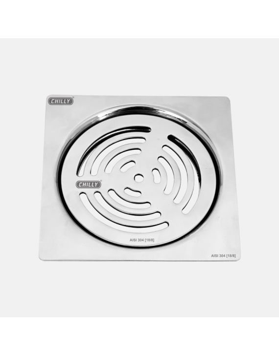 Chilly Convertible Matt Finish 127x127mm Square Ringo Design Flat Cut Ring Grating CRG-SRDFC-127