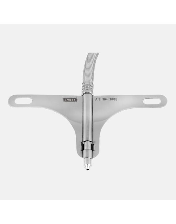 Chilly Gloss Finish 100cm Sleek Toilet Seat Jet Spray Set With 1 Mtr PVC Tube TSJS-SPVC-100