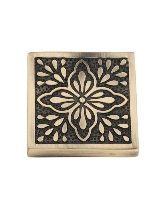 Chitra Vezel Brass Door Domes - BD-03-75-AB