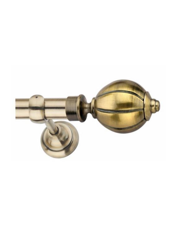 Chitra Frank Antique Brass Finish Aluminium Alloy Finia Support Curtain Holder Chitra-Frank-AB-FS