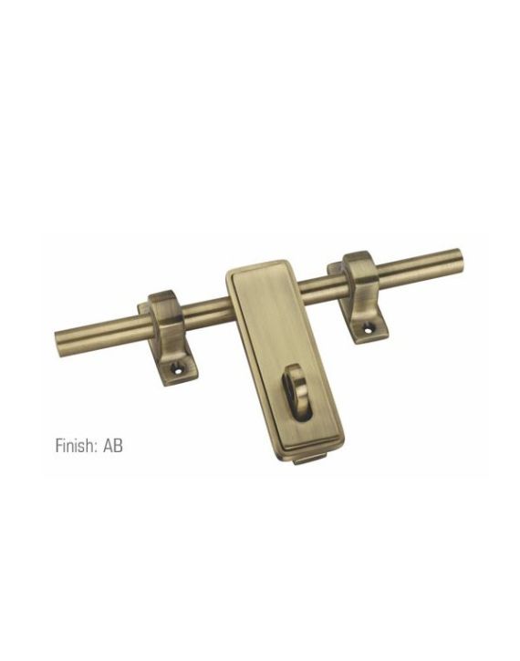 Chitra Dice Zinc Aldrop (SS Rod) Door Fitting - ZL-09-16-14IN-3+1-AB
