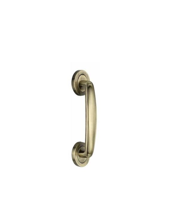 Chitra Bascon Zinc Pull Handle On Rose - ZPR-02-200-AB