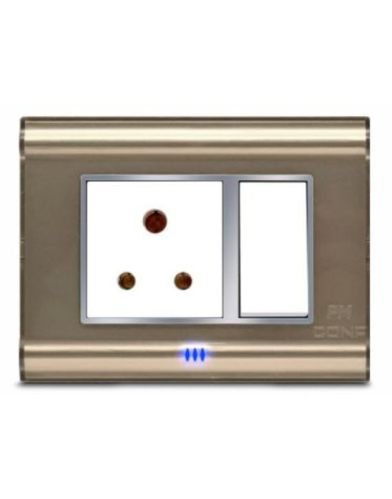 Cona Marvel Stunning Gold Cover Plate 18m Module Cona-19718-SG