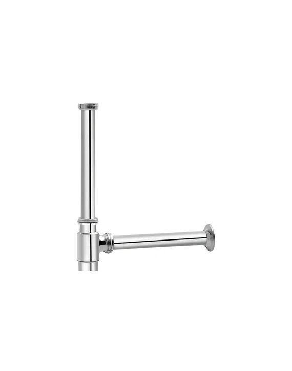 Capri Aarohi 12Inch Chrome Plated Bottle Trap-AL-10