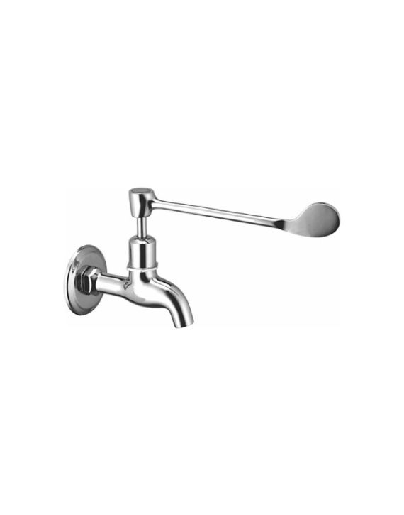 Capri Stainless Steel Elbow Action Bib Cock-AL-40