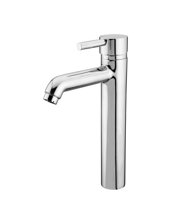 Capri Stainless Steel Single Lever Basin Mixer Tall Body-AL-51
