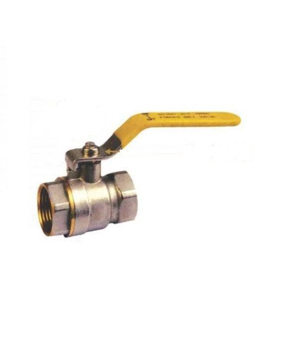 Capri Silver Gold 15mm Forged Brass Ball Valve-BV-8601