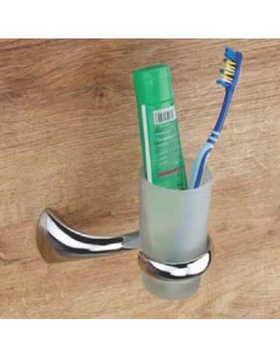 Capri Croma Full Chrome Tumbler Holder-CR-7803