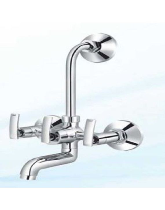 Capri Stainless Steel Ludix Wall Mixer with Bend-LD-2813