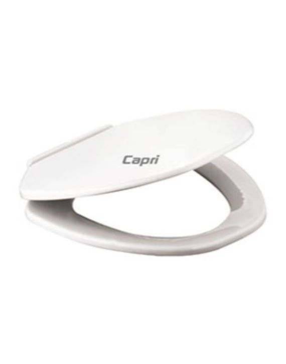 Capri Plastic Hydraulic Heavy Duty Cascade Toilet Seat Cover-SC-1806
