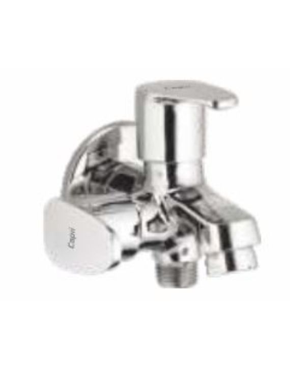 Capri Vintage Silver 2 in 1 Angle Cock-VT-3017