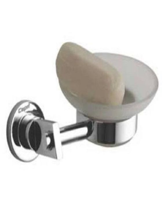 Capri Chrome Plated Zara Soap Dish-ZR-4102