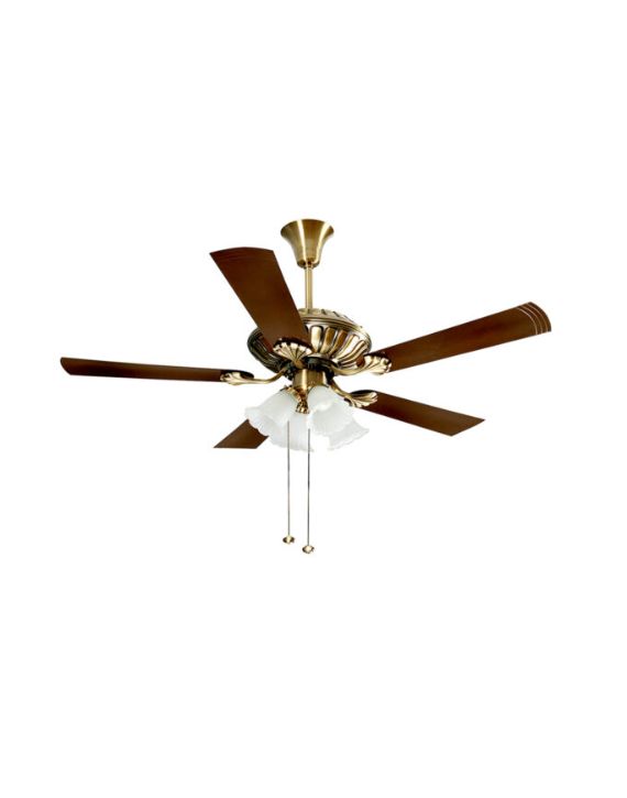 Crompton Jupiter 1235mm 50Inch Brass Decorative Underlight Ceiling Fan
