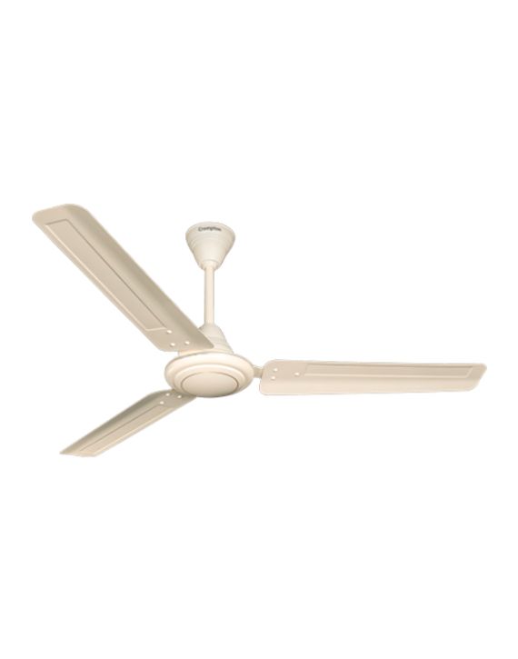 Crompton Greaves Ariya Briz 1200mm Basic Ceiling Fan-68W-1200rpm-Ivory-ARYBRZ1200IV