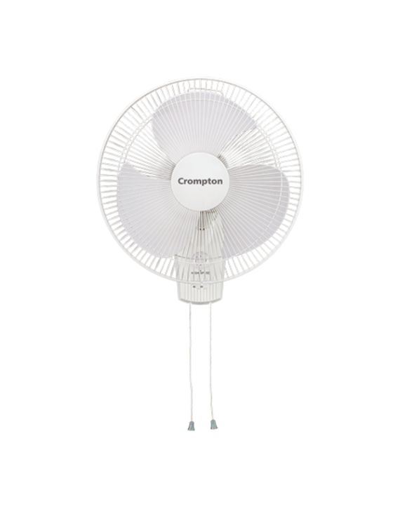 Crompton Greaves High Speed Torpedo 400mm Wall Mounted Fan-105W-2100rpm-White-HSWMF400KDW