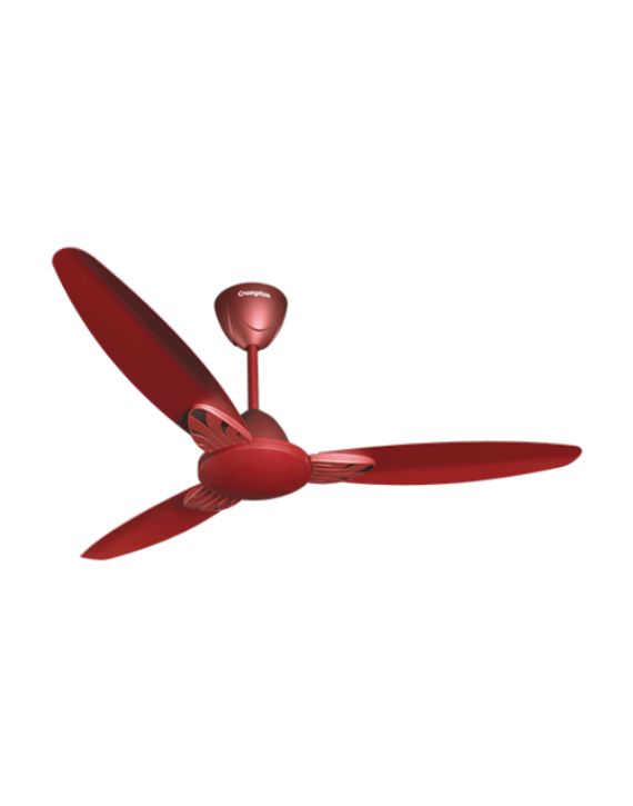 Crompton Greaves Seno Prime 1200mm Designer Ceiling Fan-75W-370rpm-Maroon Matt-SNOPR1200MM