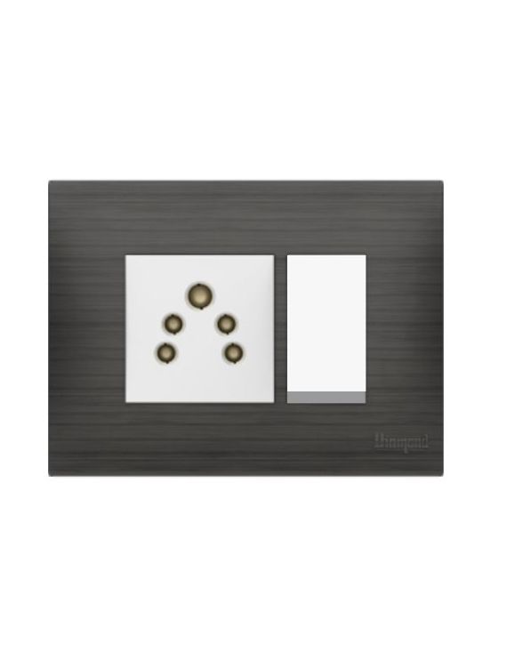 Diamond Carissa Forest Wood 12M Textured Cover Plate With Base Plate-CRP08