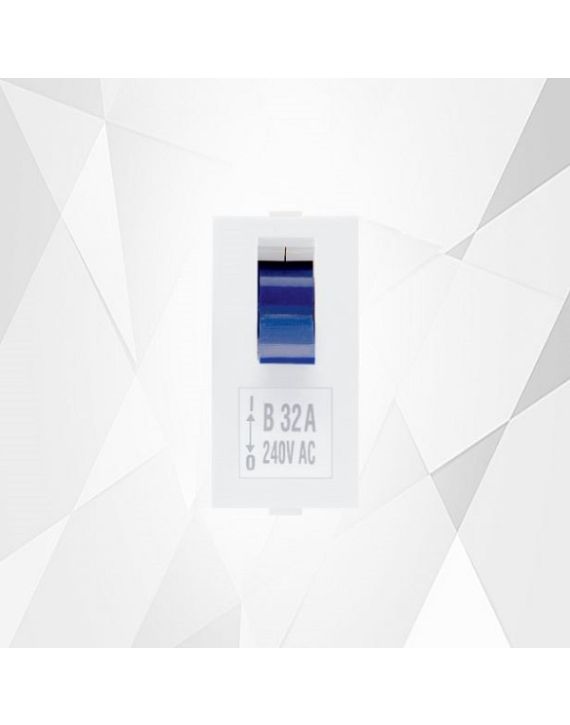 Diamond Innova White C Series 16A Single Pole MCB-IN025-C