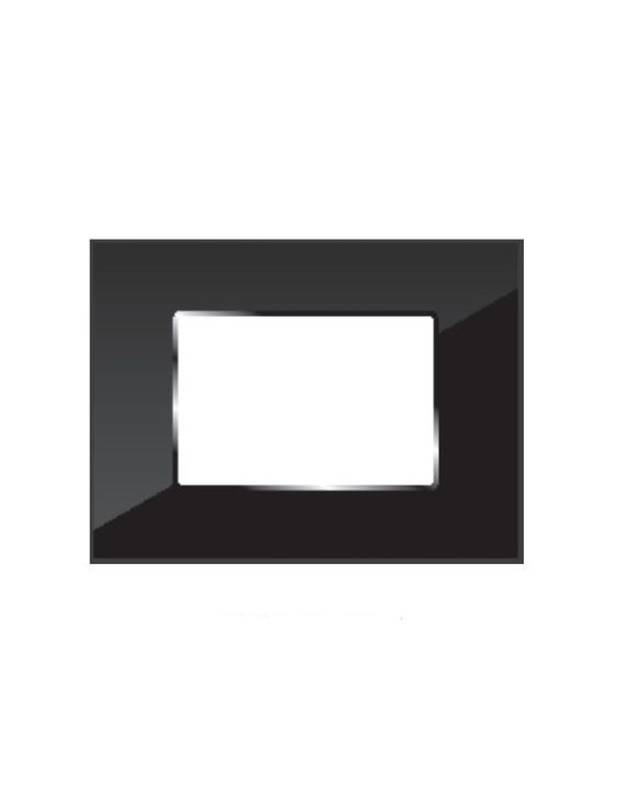 Diamond Mirror Onyx Black 12M Cover Plate-MRP07