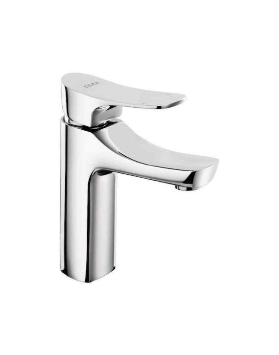 Cera Perla Single Lever Basin Mixer-Chrome-F1012451