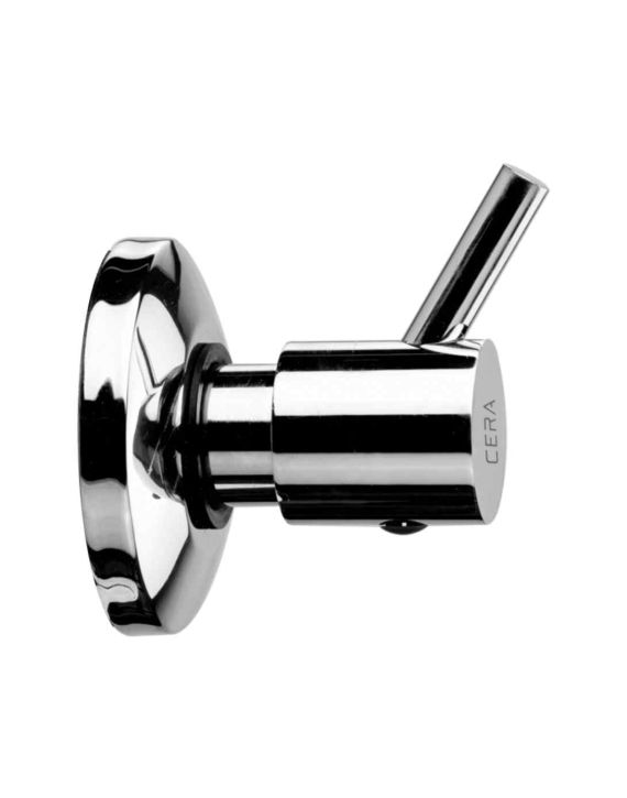 Cera Exposed Part For Flush Cock Half Turn 25mm & Wall Flange-F2004753
