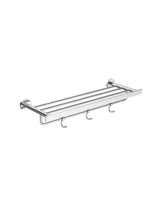 Cera Oakley 24Inch Towel Rack - Chrome-F5006101