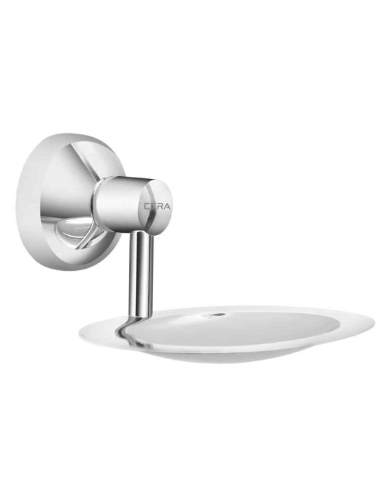 Cera Hera Bath Soap Dish-Chrome-F5007106