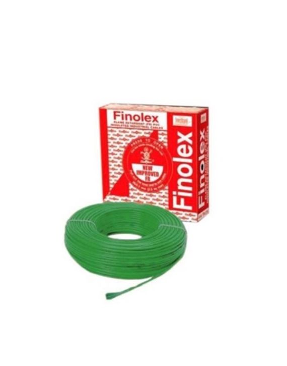 Finolex Green 2.50 sq mm Flame Retardant PVC Insulated Gold Pack Home Cable-10305
