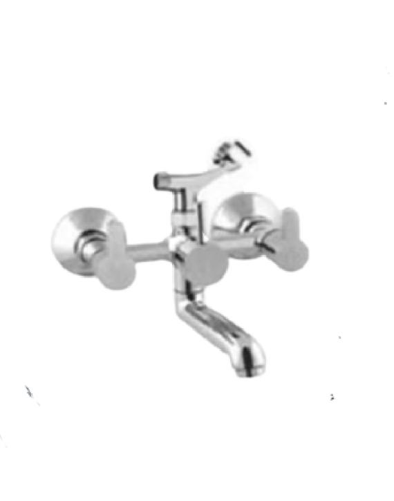 Floza Wall Mixer With Telephonic Shower System Krystal KR-10