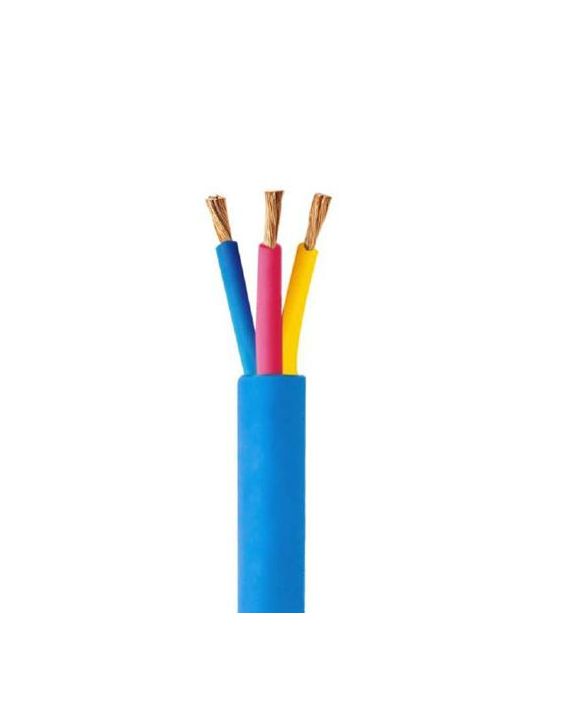 Foliflex Safety 2 Core Round Cable 6.0MM-90Mtr 