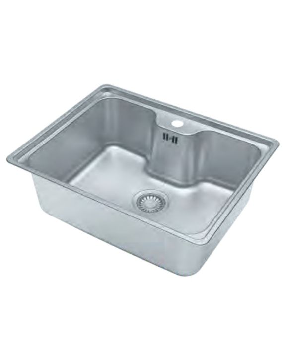 Franke Bell BCX 610-61 Stainless Steel Kitchen Sink-Single Bowl-101.0489.050