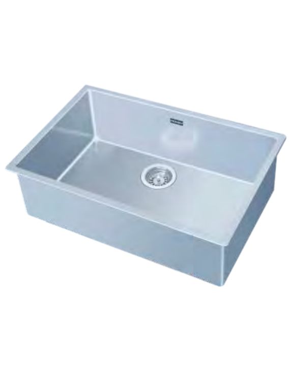 Franke Box BXX 210/110-69 3 1/2Inch Stainless Steel Kitchen Sink-Single Bowl-127.0657.314