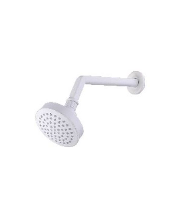 Ganga Diamond White Finish Over Head Shower Ganga-1001-W