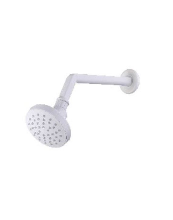 Ganga Costa White Finish Over Head Shower Ganga-1003-W