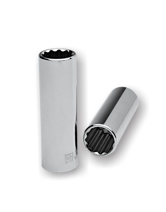 GB Tools 3/4Inch Drive BI-Hex Deep Socket (Size: 19mm) - GB-1408070