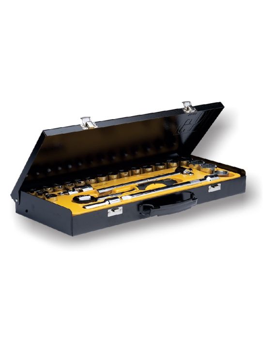 GB Tools 24 Pcs 3/4Inch Drive Hex Socket Set - GB-1409A010