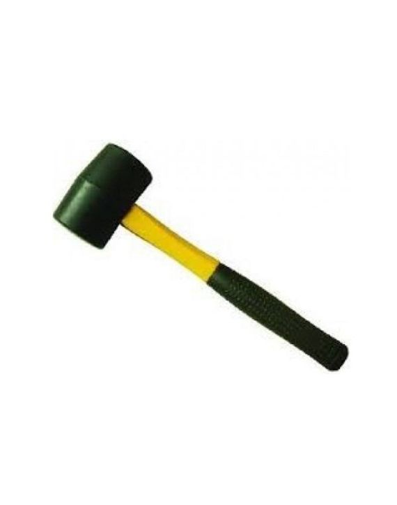 GB Tools 620Gms Rubber Hammer- With Fiberglass Handle - GB7714030