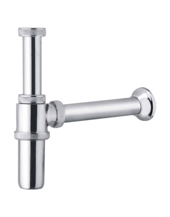 Goeka Brass Bottle Trap With 5" & 9" Pipe BT-02