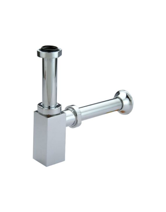 Goeka Brass Bottle Trap Kubix With 5" & 9" Pipe BT-04