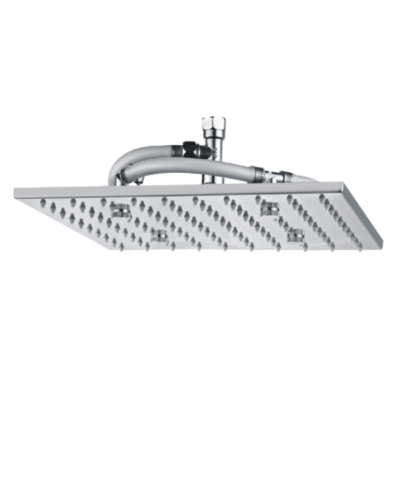 Goeka 12x12Inch 300x300mm Mist Shower SS 304 2 Function Rain and Mist GK3030MIST