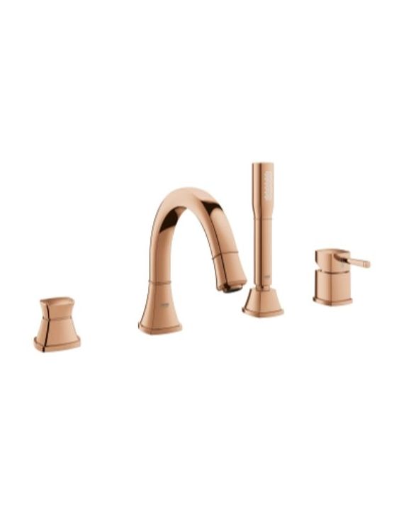 Grohe Grandera Four-Hole Single-Lever Bath Combination-Warm Sunset-19936DA0