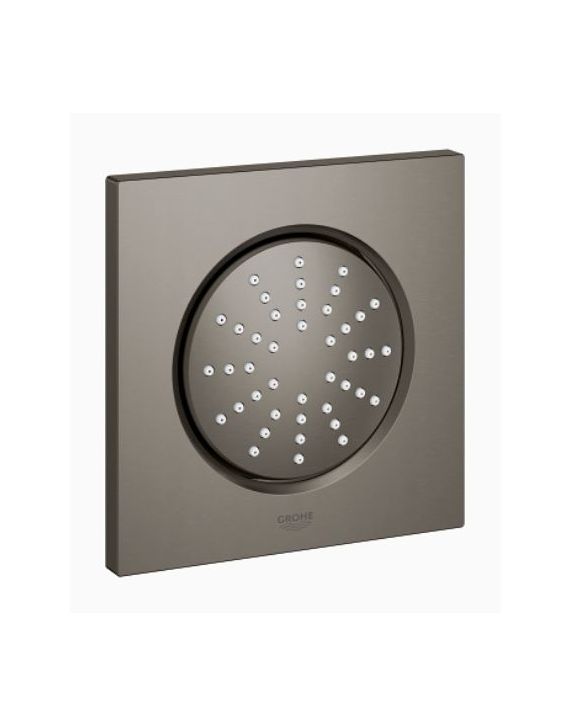 Grohe Rainshower F-Series 5Inch Side Shower 1 Spray-Brushed Hard Graphite-27251AL0