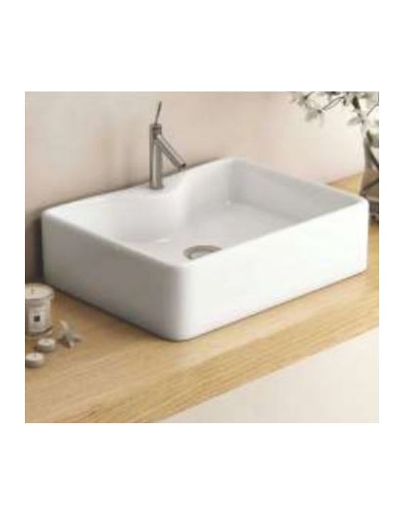 Hagar Asta 485x375x125mm White Table Top Wash BasinHagar-HA003011