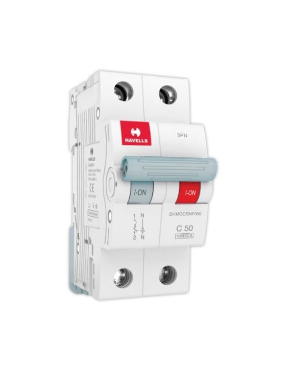 Havells 50A Single Pole Neutral C Curve MCB