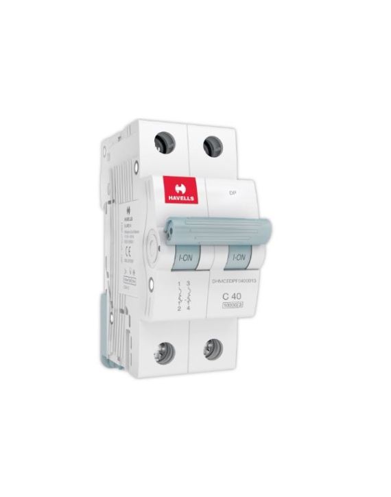 Havells 40A DC Series Double Pole MCB