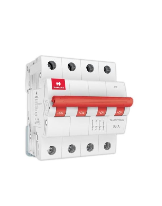 Havells 63A Four Pole MCB Isolator