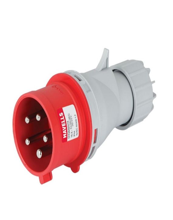 Havells 16A 3Poles+N+E IP44 6h Industrial Plug