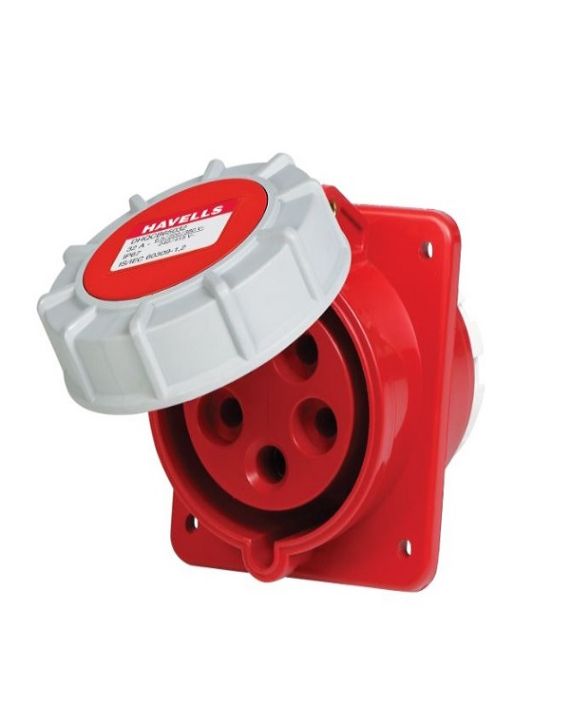 Havells 32A IP67 6h Industrial Panel Socket
