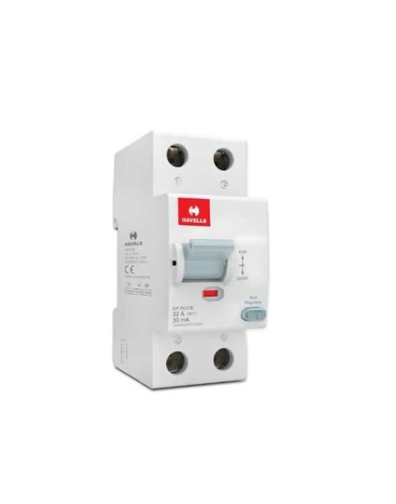Havells 32A 30mA Double Pole A Type RCCB
