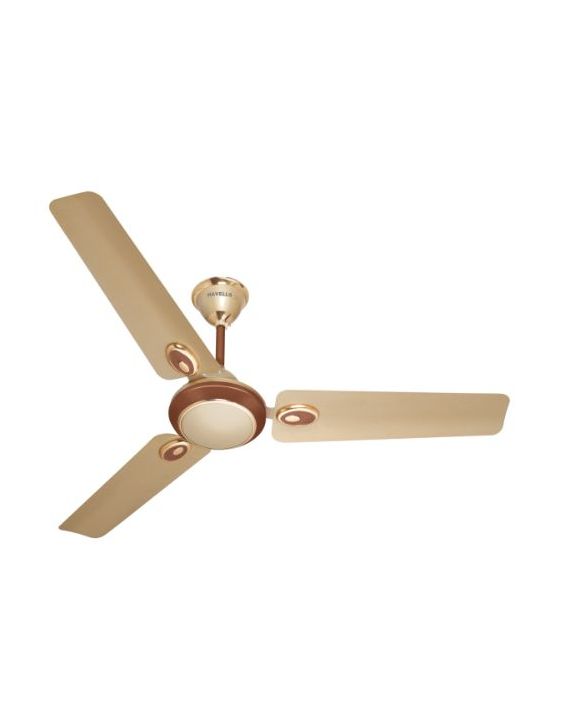 Havells Fusion 1200mm Decorative Ceiling Fan 72W 350RPM Beige-Brown-FHCFUSTBBR48